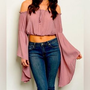Gorgeous Mauve Top - Large